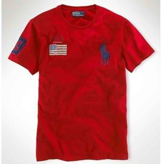 Polo Round Neck Men T Shirt 065